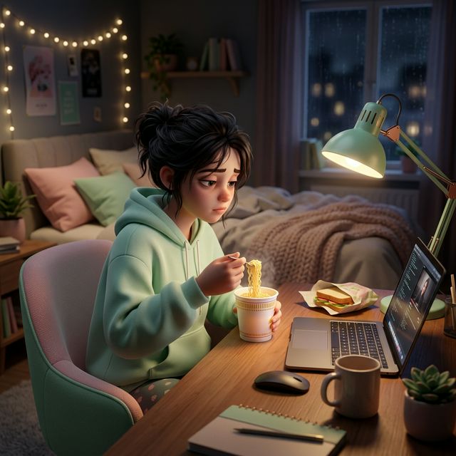 외로움과 공감 일러스트